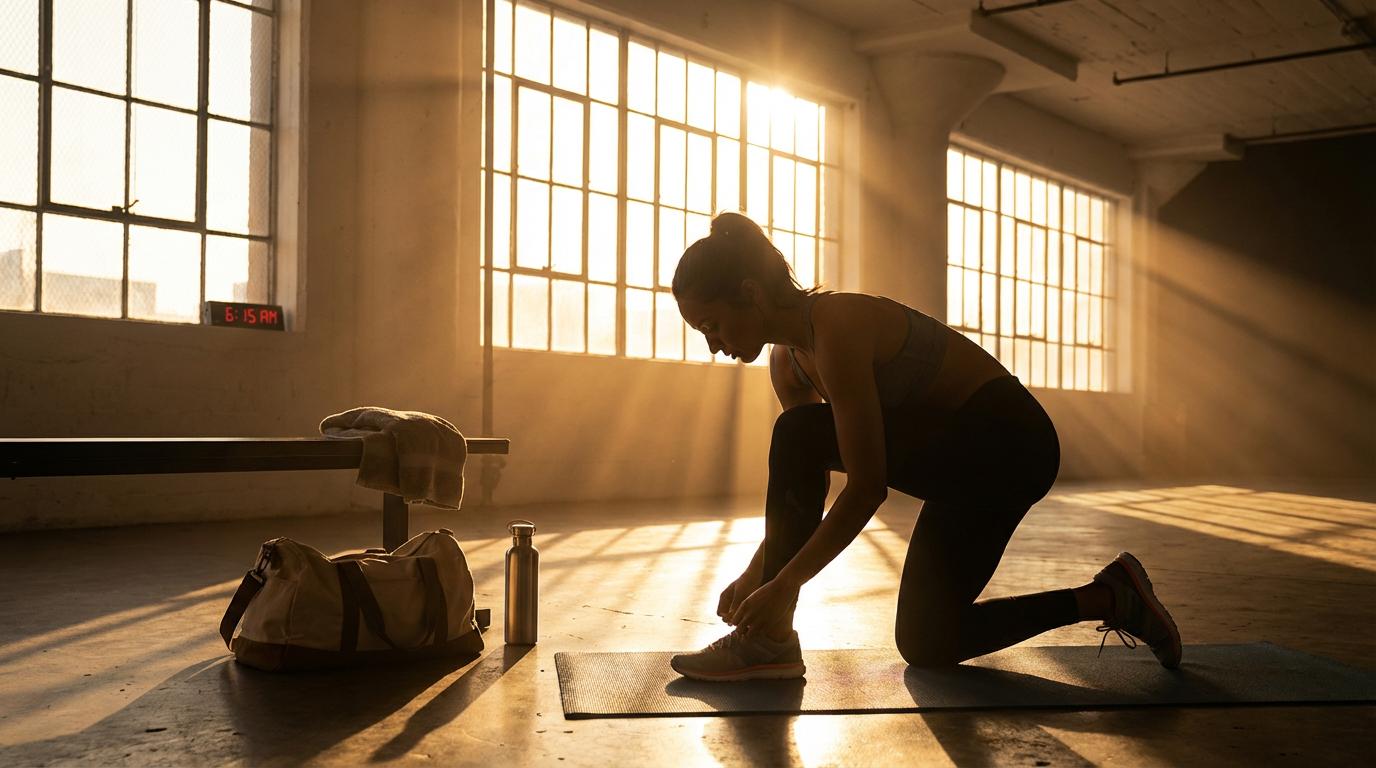 Morning workout routine