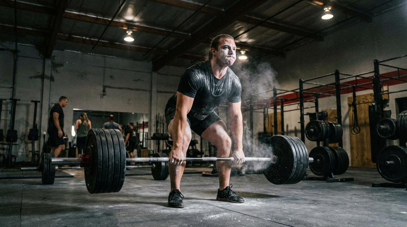 Strength and conditioning training at Broadway Gym