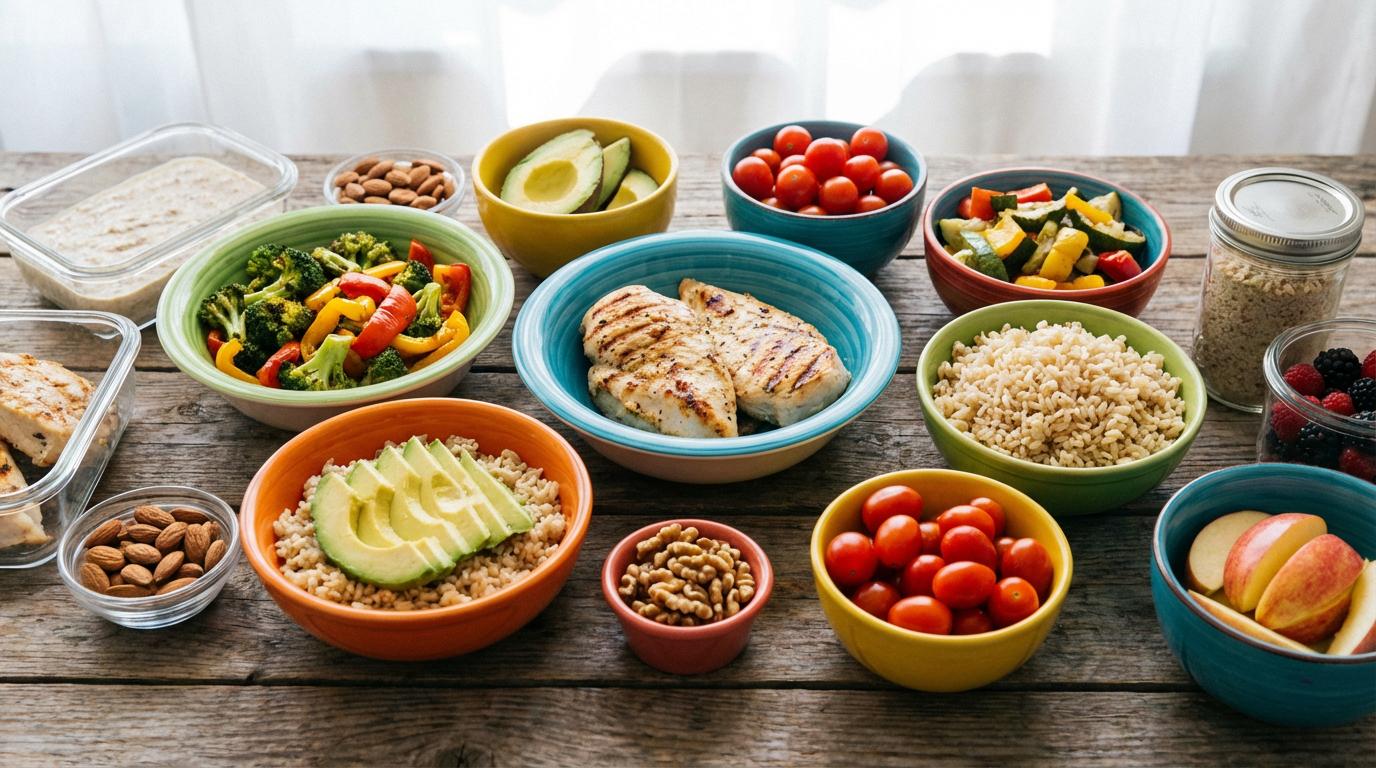 Nutrition coaching and healthy meal planning